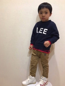 *SK.HRR*さん(キッズ・100cm)の冬コーディネート