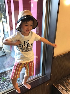 *SK.HRR*さん(キッズ・100cm)の夏コーディネート
