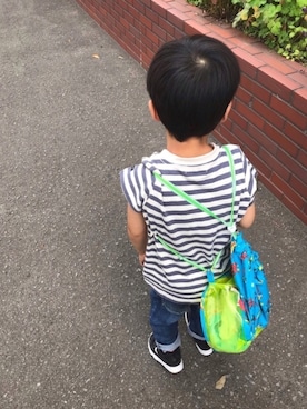 「fafa（フェフェ）のアイテム」を使った、＊SK.HRR＊さん（キッズ・100cm）の夏コーディネート