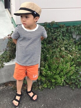 *SK.HRR*さん(キッズ・100cm)の夏コーディネート