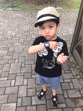 ＊SK.HRR＊さん（キッズ・100cm）の夏コーディネート