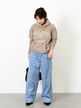 「MIXTA（ミクスタ）のアイテム」を使った、tsuruさん（レディース・155cm）の秋コーディネート