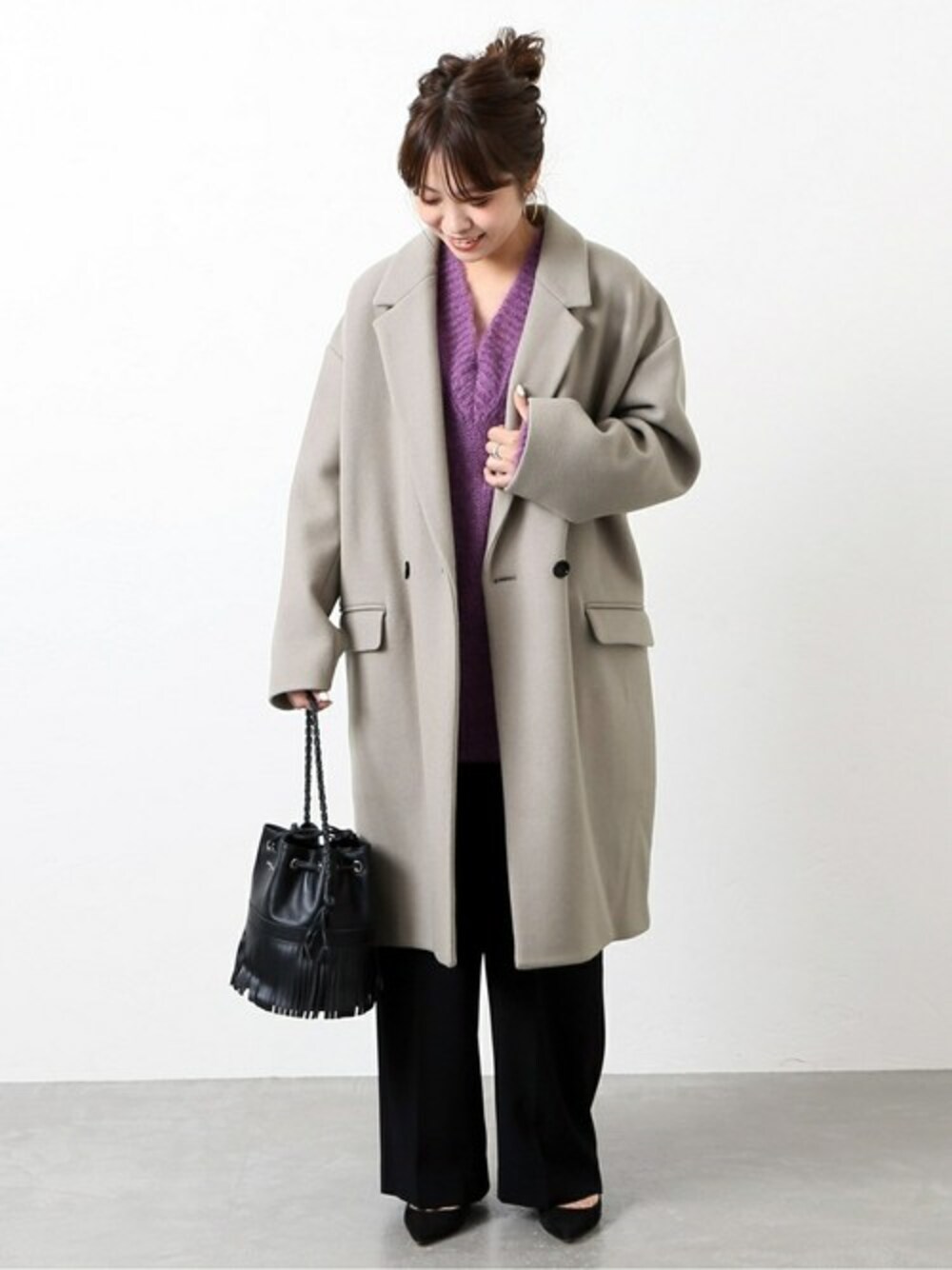 ジャーナルスタンダードレサージュ メルトンチェスターコート journal standard L'essage（ジャーナルスタンダードレサージュ