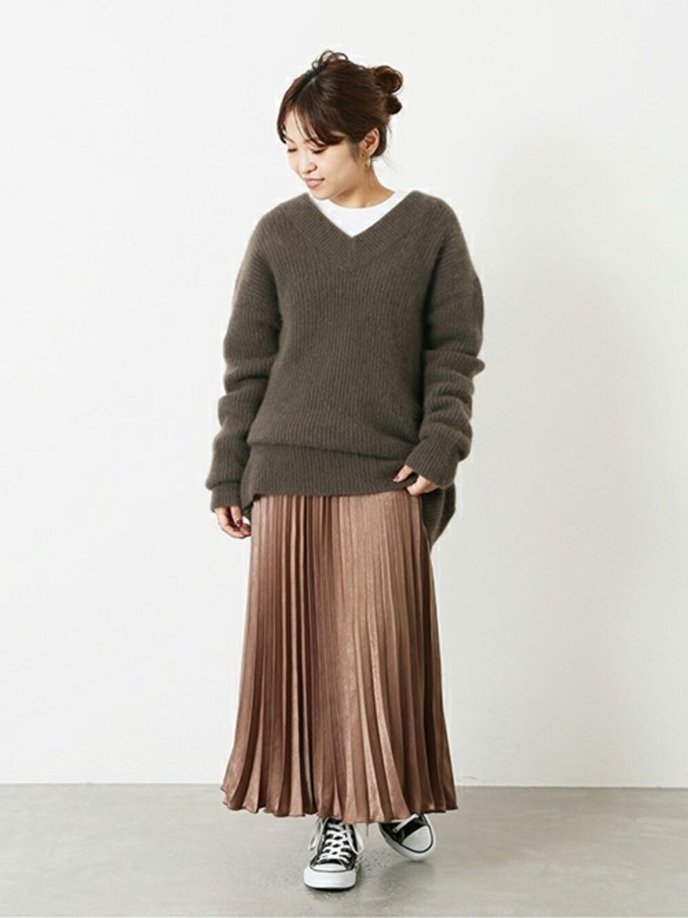 JOURNAL STANDARD（ジャーナルスタンダード）の「ファーヤーンVネック