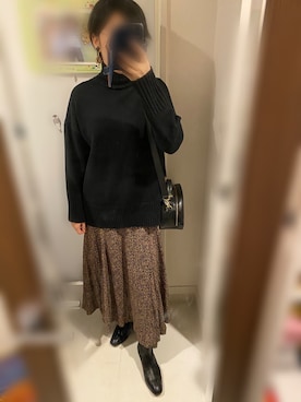 「BELLMER（ベルメール）のアイテム」を使った、nanairo000716さん（レディース・164cm）の冬コーディネート