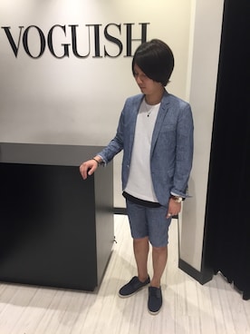 「ルクア大阪」｜武内さん（メンズ・170cm）の春コーディネート