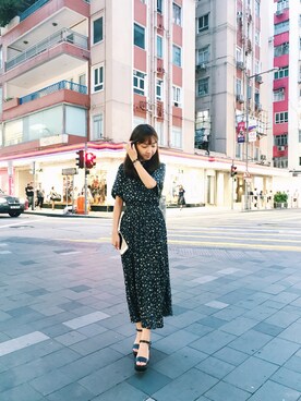 Sherry Chanさん（レディース・153cm）の秋コーディネート