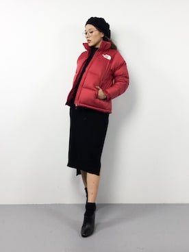 黒田デビーさん（レディース・165cm）の冬コーディネート