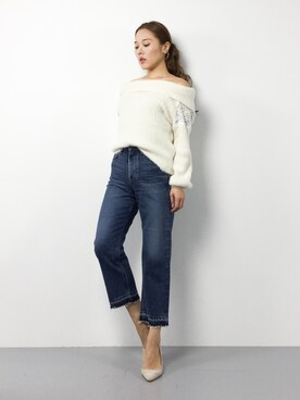 黒田デビーさん（レディース・165cm）の冬コーディネート