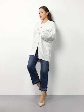 黒田デビーさん（レディース・165cm）の冬コーディネート