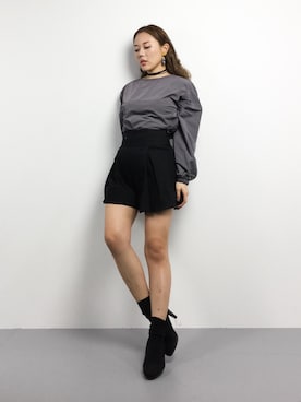 黒田デビーさん(レディース・165cm)の冬コーディネート