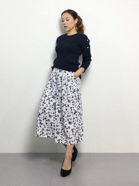 黒田デビーさん(レディース・165cm)の冬コーディネート