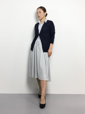 黒田デビーさん（レディース・165cm）の冬コーディネート