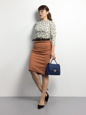 黒田デビーさん（レディース・165cm）の冬コーディネート