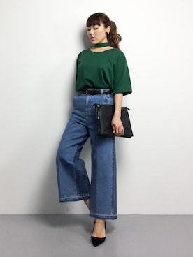 黒田デビーさん（レディース・165cm）の冬コーディネート