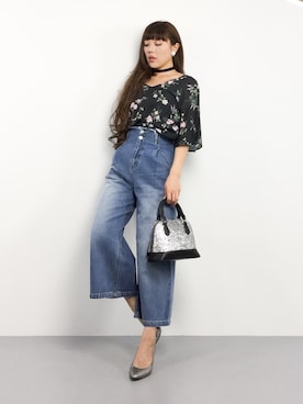 黒田デビーさん（レディース・165cm）の冬コーディネート