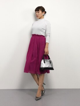 黒田デビーさん（レディース・165cm）の冬コーディネート