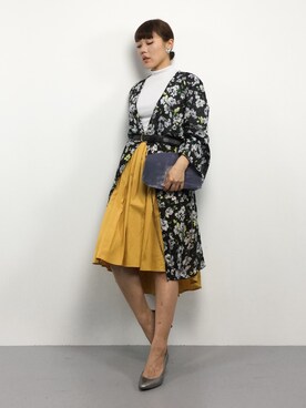 黒田デビーさん(レディース・165cm)の冬コーディネート