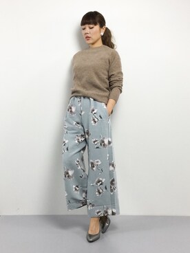 黒田デビーさん（レディース・165cm）の冬コーディネート