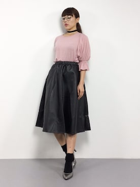 黒田デビーさん（レディース・165cm）の冬コーディネート