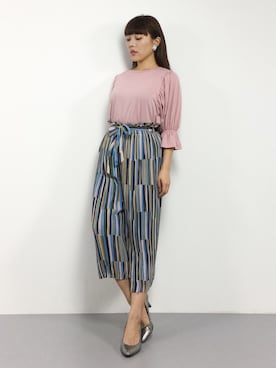 黒田デビーさん（レディース・165cm）の冬コーディネート