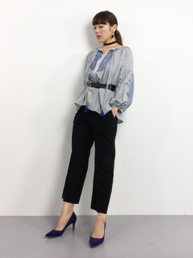 黒田デビーさん(レディース・165cm)の冬コーディネート