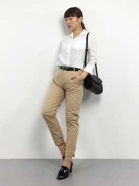 黒田デビーさん（レディース・165cm）の冬コーディネート