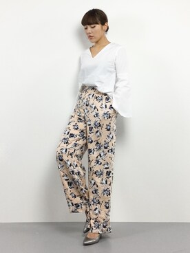 黒田デビーさん（レディース・165cm）の冬コーディネート