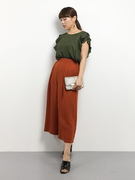 黒田デビーさん（レディース・165cm）の春コーディネート