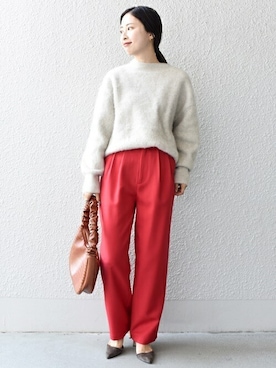 FUJITAさん(レディース・159cm)の冬コーディネート