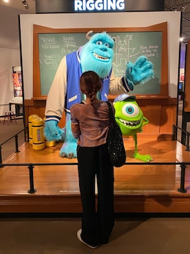 「VINTAGE（ヴィンテージ）のアイテム（サロペット/オーバーオール）」を使った、Sさん（レディース・154cm）の春コーディネート