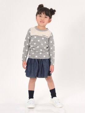 「Daddy Oh Daddy（ダディーオーダディー）のアイテム（パンツ）」を使った、mrtk2558さん（キッズ・100cm）の冬コーディネート