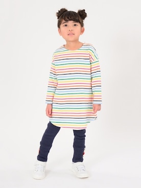 「Moujonjon（ムージョンジョン）のアイテム」を使った、mrtk2558さん（キッズ・100cm）の冬コーディネート