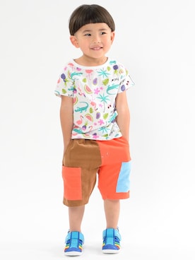 「Caldia（カルディア）のアイテム」を使った、mrtk2558さん（キッズ・130cm）の夏コーディネート