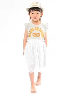 「Daddy Oh Daddy（ダディーオーダディー）のアイテム（ワンピース）」を使った、mrtk2558さん（キッズ・130cm）の夏コーディネート