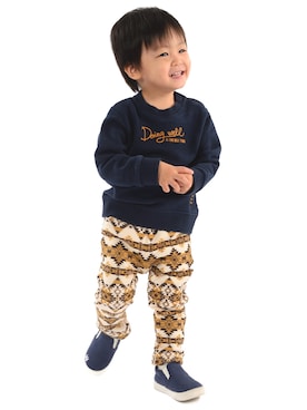 「LB CLUB（エルビークラブ）のアイテム」を使った、mrtk2558さん（キッズ・90cm）の秋コーディネート