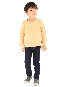 「Daddy Oh Daddy（ダディーオーダディー）のアイテム（トップス）」を使った、mrtk2558さん（キッズ・110cm）の冬コーディネート