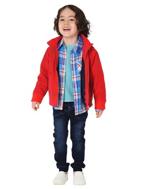 「Daddy Oh Daddy（ダディーオーダディー）のアイテム（トップス）」を使った、mrtk2558さん（キッズ・110cm）の冬コーディネート