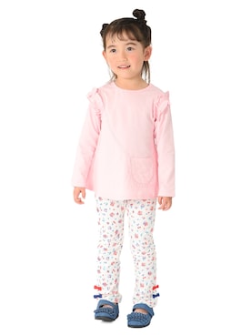 「Moujonjon（ムージョンジョン）のアイテム」を使った、mrtk2558さん（キッズ・100cm）の春コーディネート