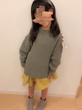 hinakoさん（キッズ・120cm）の秋コーディネート