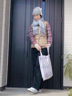 kamokamosanさん（レディース・163cm）の冬コーディネート