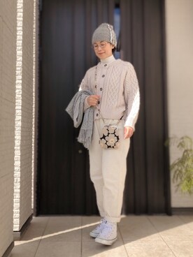 kamokamosanさん（レディース・163cm）の冬コーディネート