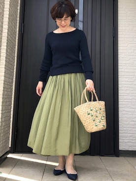 kamokamosanさん(レディース・163cm)の春コーディネート