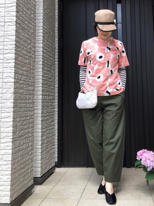 RUMIKKO|marimekkoのTシャツ/カットソーを使ったコーディネート - WEAR