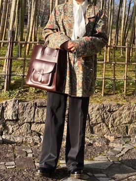 hnkaaa47さん（レディース・155cm）の冬コーディネート