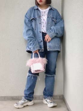 hnkaaa47さん(レディース・155cm)の春コーディネート