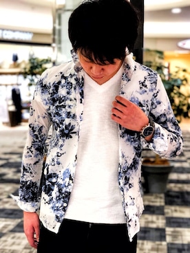 「GOSTAR DE FUGA（ゴスタール ジフーガ）のアイテム」を使った、ふっくさん（メンズ・173cm）の春コーディネート
