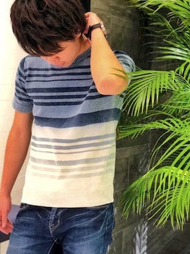 「GOSTAR DE FUGA（ゴスタール ジフーガ）のアイテム」を使った、ふっくさん（メンズ・173cm）の春コーディネート