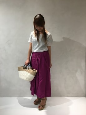 「FABIA（ファビア）のアイテム」を使った、FABIA 表参道店さん（レディース・150cm）の夏コーディネート