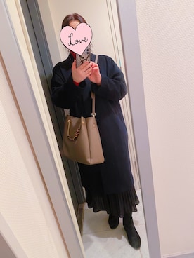 「PLST（プラステ）のアイテム（バッグ）」を使った、suu-zee-suuさん（レディース・153cm）の秋コーディネート